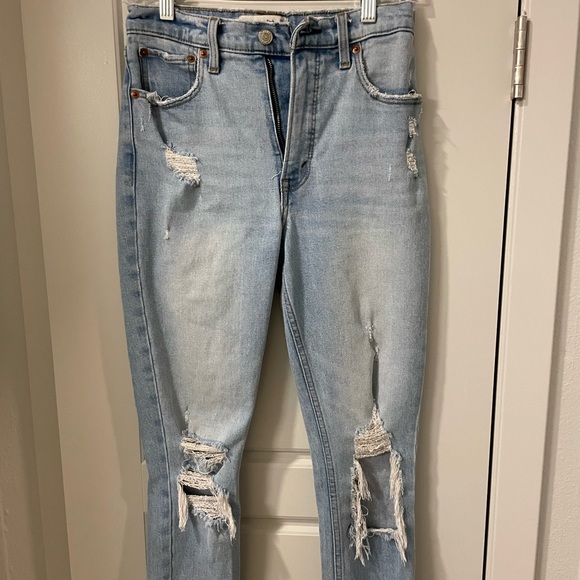 Abercrombie & Fitch Skinny High Rise Jeans - Picture 2 of 5